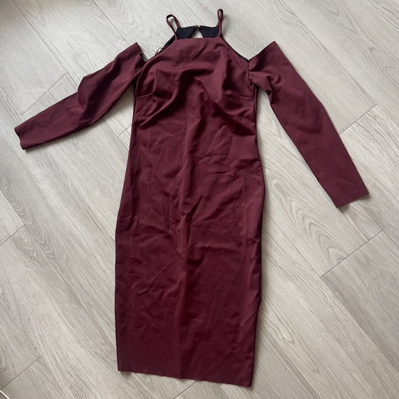 Trina Turk Burgundy Lulu Dress. NWOT. Size 8 - Picture 4 of 11
